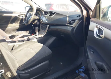 2014 Nissan Sentra Sv z USA, uszkodzony, nr VIN 1N4AB7AP1EN850755